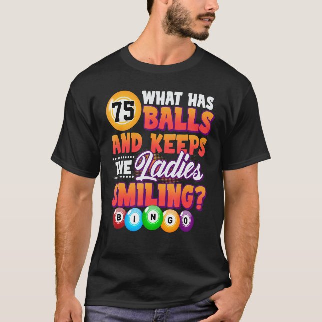 T-shirt Costume De Joueur De Bingo Pour Adultes Hommes Fem (Devant)