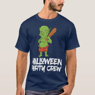 T-shirt Costume de jumelage Orc Troll Halloween