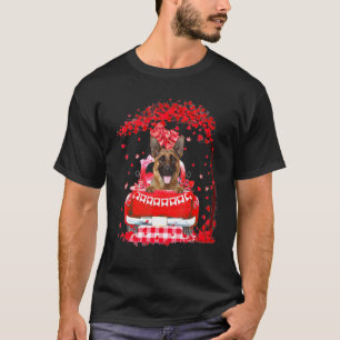 T-shirt Costume de la Saint-Valentin pour Berger Allemand 
