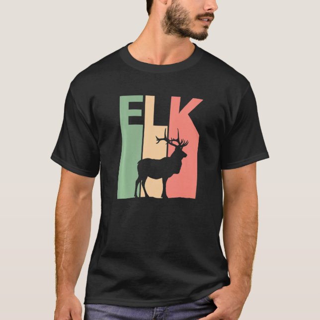 T-shirt Costume de l'élan drôle   (Devant)