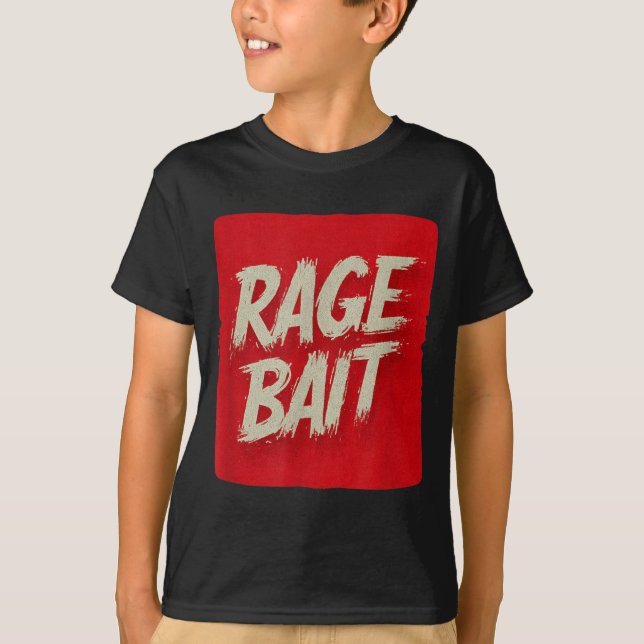 T-shirt Costume de leurre de rage rouge cool (Devant)