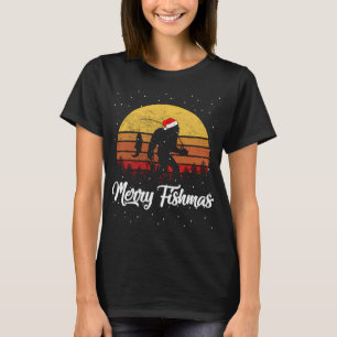 T-shirt Costume de lutin de Noël de famille de lutin de pê