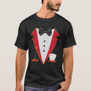 T-shirt Costume de magicien Halloween Magazine Hommes Femm