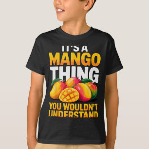 T-shirt Costume de mangue pour hommes femmes enfants fruit