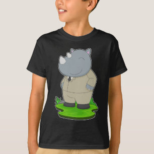 T-shirt Costume de marié pour rhinocéros