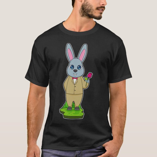 T-shirt Costume de marié toilettage lapin (Devant)