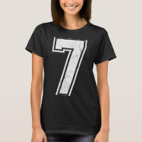 Costume de mème assorti numéro 7 pour hommes femme