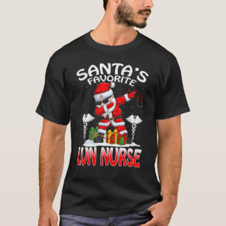 T-shirt Costume de Noël assorti de la infirmière Lvn préfé