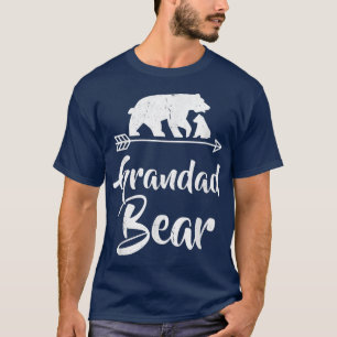 T-shirt Costume de Noël de famille jumelé à l'ours grand-p