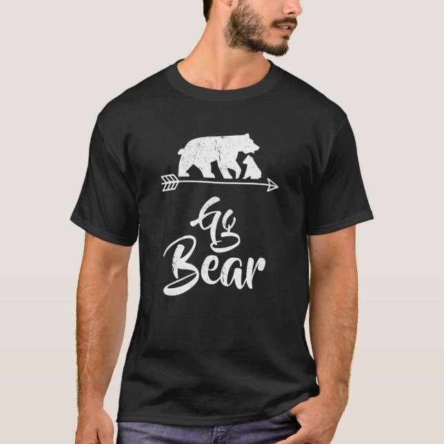 T-shirt Costume de Noël de la famille Gg Bear Matching (Devant)