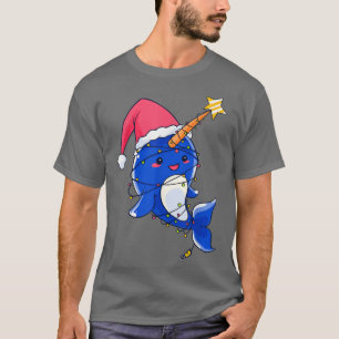 T-shirt Costume de Noël Fairy Lights Enfants Père Noël Cla