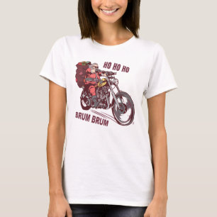 T-shirt Costume de Noël père Noël Biker pour Invitatiatiat