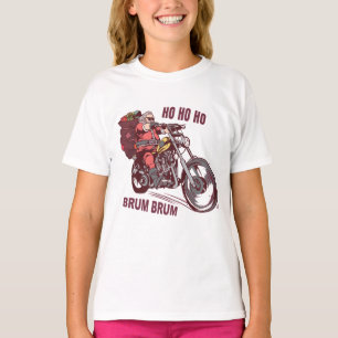 T-shirt Costume de Noël père Noël Biker pour Invitatiatiat