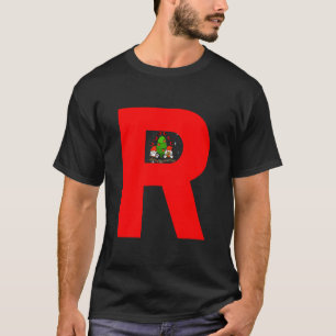 T-shirt Costume de Noël Team Rocket Cosplay R Hommes Femme