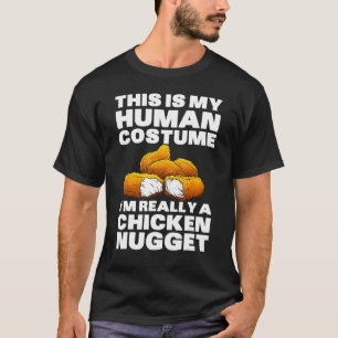 T-shirt Costume de nugget de poulet drôle pour enfants Mod
