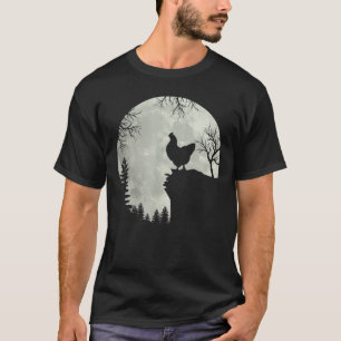 T-shirt Costume de nuit de poulet Halloween Forest Hill -