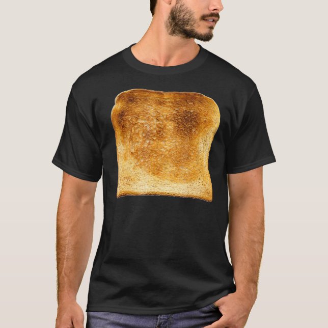T-shirt Costume de pain grillé Drôle Gluten (Devant)
