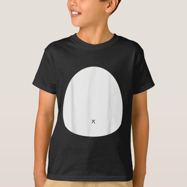 T-shirt Costume De Panda Drôle, Décorations D'Halloween. (Devant)