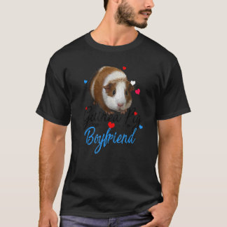 T-shirt Costume de petit ami de cochon d'Inde mignon pour