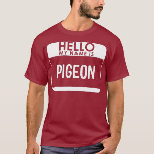 T-shirt Costume de pigeon drôle Facile Dernière minute Hal