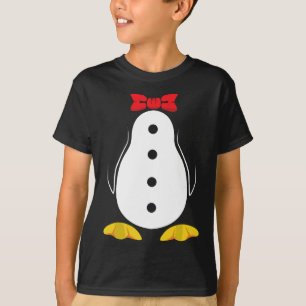 T-shirt Costume de pingouin Tuxedo cadeau d'Halloween pour