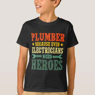 T-shirt Costume de plombier cool pour hommes femmes outil