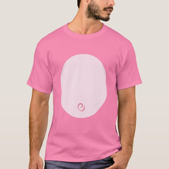 T-shirt Costume de poitrine d'Halloween Enfants Costume fa (Devant)