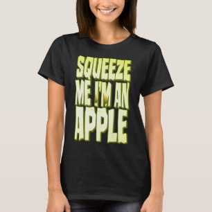 T-shirt Costume de pomme Drôle Halloween frais tranche de 