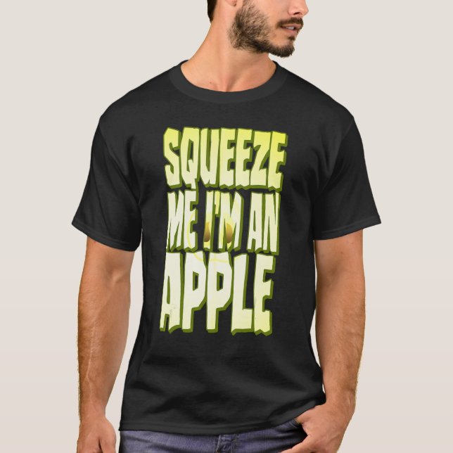 T-shirt Costume de pomme Halloween tranche de fruits frais (Devant)