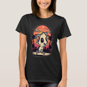 T-shirt Costume de Possum en cours d'exécution Opossum Run