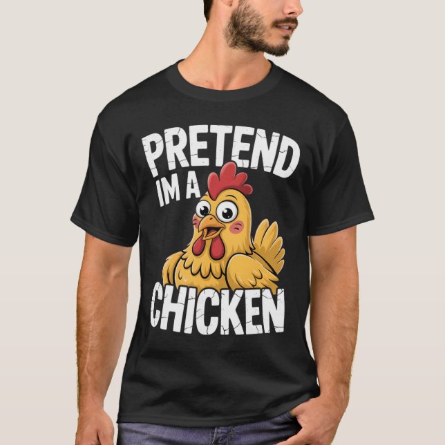 T-shirt Costume de poulet _1  (Devant)
