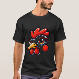T-shirt Costume de poulet de la maison Hallo de poulet