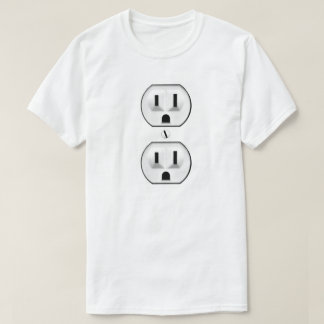 T-shirt Costume De Prise Électrique Pour Électriciens