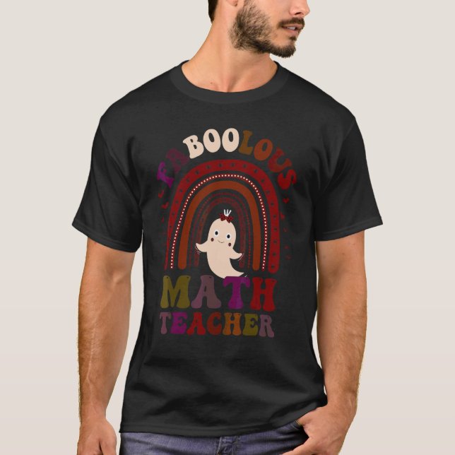 T-shirt Costume de PROF DE MATHS Faboolous C'est mon effra (Devant)