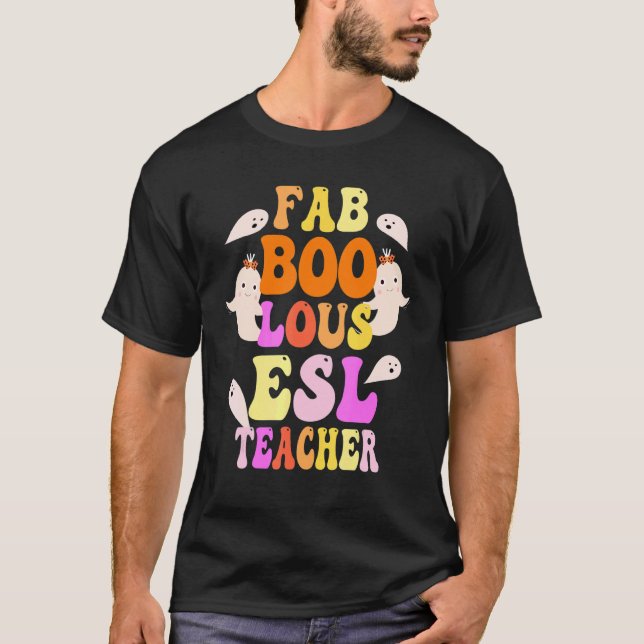 T-shirt Costume de PROFESSEUR D'ANGLAIS Faboolous C'est mo (Devant)
