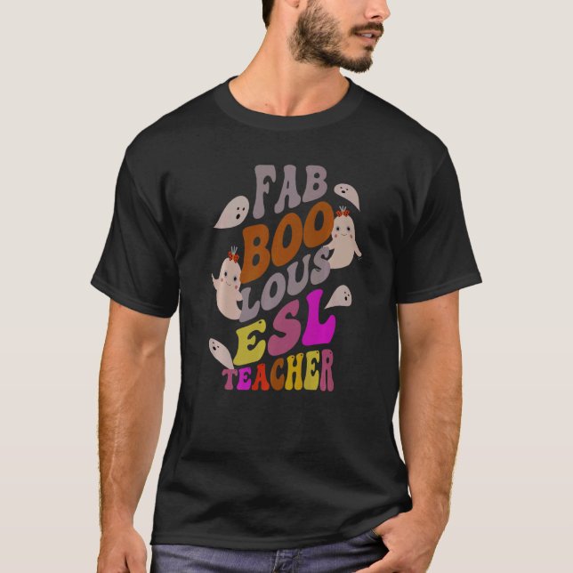 T-shirt Costume de PROFESSEUR D'ANGLAIS Faboolous C'est mo (Devant)