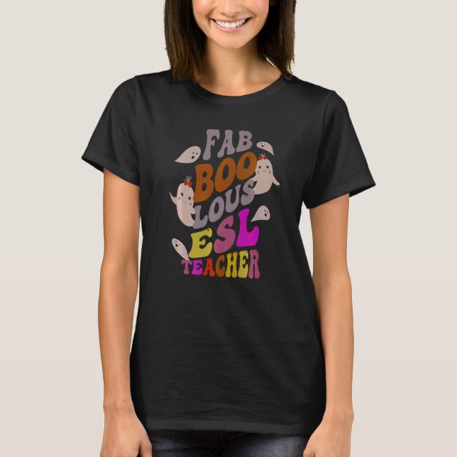 T-shirt Costume de PROFESSEUR D'ANGLAIS Faboolous C'est mo (Devant)
