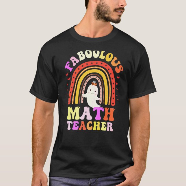 T-shirt Costume de PROFESSEUR DE MATHS Faboolous C'est mon (Devant)