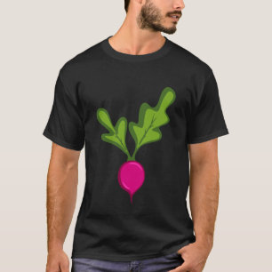 T-shirt Costume de radis amusant et facile Déguisement de 