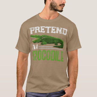 T-shirt Costume de reptile Zoo Amoureux des animaux Crocod