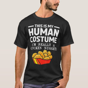 T-shirt Costume de restauration rapide Foie de poulet savo