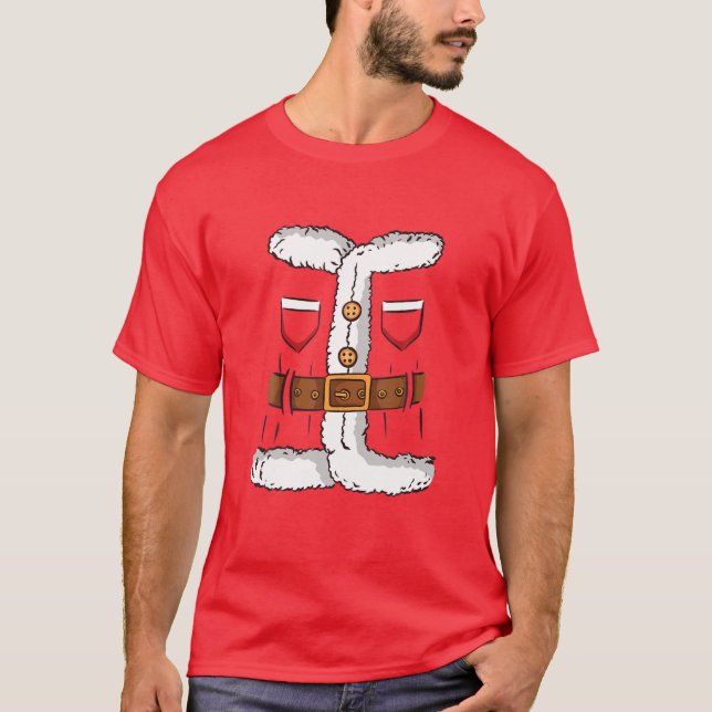 T-shirt Costume de Santa Claus (Devant)