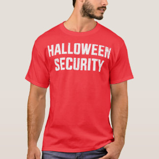 T-shirt Costume de sécurité drôle d'halloween