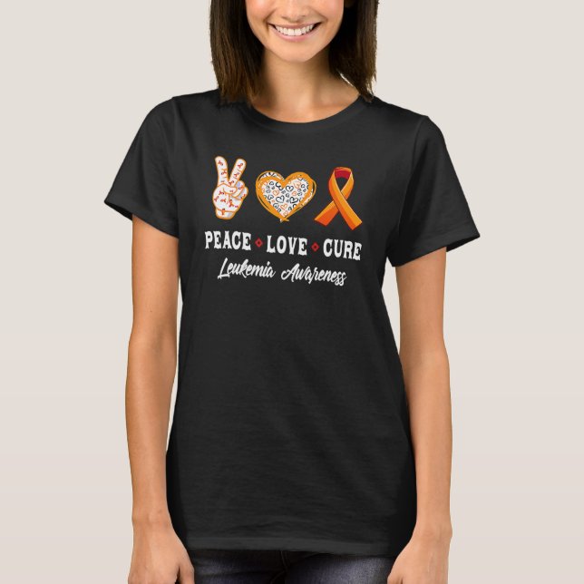 T-shirt Costume de sensibilisation à la leucémie (Devant)