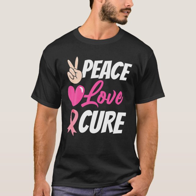T-shirt Costume de sensibilisation au cancer du sein Pink  (Devant)
