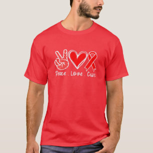 T-shirt Costume de sensibilisation au ruban rouge drogue s