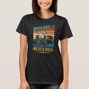T-shirt Costume de sock Hop Rockabilly Jamais Meurt Bab de