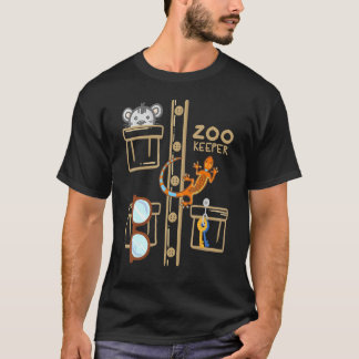 T-shirt Costume de soigneur de zoo Explorateur de la jungl