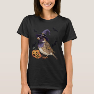 T-shirt Costume de sorcière de chauve-souris citrouille Oi