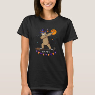 T-shirt Costume de sorcière de sloth en dabbing pour garço